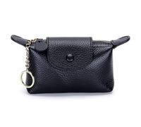 DYHWAC Genuine Leather Wallet Women's Cowhideold Short Coin Wallet