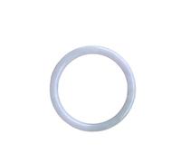 DYHWAC Jade Half Mountains Water Round Strip Jingle Bracelet Ice Waxy Kind Beauty