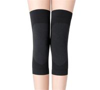 DYHWAC Knee Pads Diamond Heating Fiber Warm Old Cold Legs for the Elderly