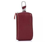 DYHWAC Large Capacity Multifunctional Ladies Mens Zipper Key Wallet Wallet Case with 12 Key Slots(Black-Soul Eater1)
