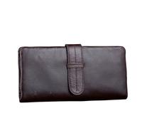 DYHWAC Men Genuine Leather Wallet Blocking Credit Card Holder