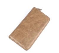 DYHWAC Men Genuine Leather Wallet Blocking Credit Card Holder