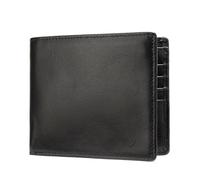 DYHWAC Men Genuine Leather Wallet Blocking Credit Card Holder Male