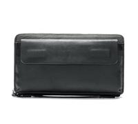 DYHWAC Men Genuine Leather Wallet Blocking Credit Card Holder Male(3-Pack)