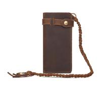 DYHWAC Men Wallet RFID Holder Purse Bank ID Cardholder Thin CaseLeather Card Clip
