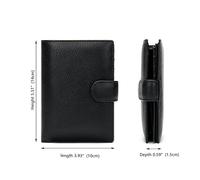 DYHWAC Multi-Functional Men's Short Purse Clip Multi-Card Bit Coin Purse Retro