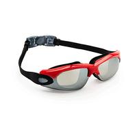 DYHWAC Premium Big Frame Competition Swim Goggles withClear Lens & Wide-Vision Swimming Goggles with UV and Anti Fog Protection for Adult Youth Men Women(D)