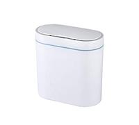 DYHWAC Smart Sensor Trash Can Electronic Automatic Household Bathroom Toilet Waterproof Narrow Seam Sensor Bin(D)