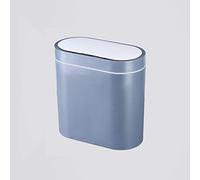DYHWAC Smart Sensor Trash Can Electronic Automatic Household Bathroom Toilet Waterproof Narrow Seam Sensor Bin(Argento)