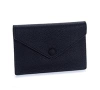 DYHWAC Thin Card Case for Men Genuine Leather Credit Card Certificate Bag Coin Bag