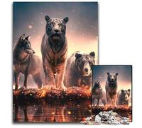 Dying Embers Jigsaw Puzzles 1000 Pieces for Adults Puzzles for Adults for Parents, Lovers, Friends - Age 14+ 26X38CM/10.23x14.96inch