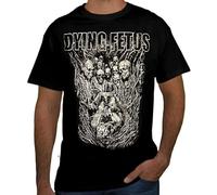 Dying Fetus Punk Rock Band Black T Shirt Black M