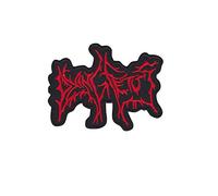 Dying Fetus Red Death Metal Band Patch Badge Embroidered Iron on Applique Souvenir Accessory