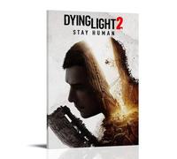 Dying Light 2 Stay Human Anti Splash Art Posters Living Room And Bedroom Hanging Paintings Suitable for Multiple Scenarios No Need for Punching Easy to Install Suitable for Gifts And Personal UseFrame