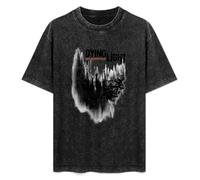 Dying Light Trend Unisex T-Shirt Printed Tee Graphic Top Men Black Shirt M
