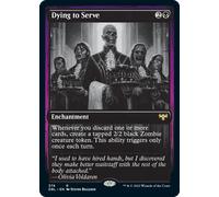 Dying to Serve (foil) | Innistrad: Double Feature