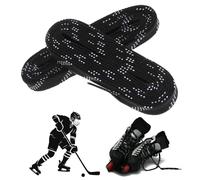 Dyiouxin Professional Shoelaces for Ice Hockey Skates, Waxed Shoelaces, Durable, Anti-Fracture, 96 Inches, Black