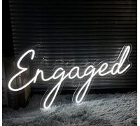 DYJD Custom Party Neon Sign Flex Led Text Neon Light Sign Neon Led Custom Wedding Led Neon Sign,Engaged