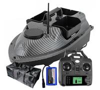 DYJD GPS Smart RC Wireless Bait Boat 2 kg Charging Automatic Feed Return Remote Control 500 m Distance Angel Nest Boat (Carbon Fibre)