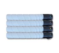 DYJLJYPLOZ 4PCS Fit For Konica Minolta Bizhub C287 C367 C221 C224 C364e TN321 TN323 Replacement Powder Bottle Empty Bottle Carbon Bottle