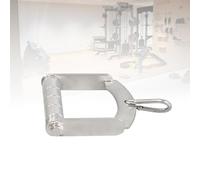 DYK&NX D Row Handle Cable Attachment for Weight Workout, Pro LAT Pull Down Bar & Tricep Rope for Gym,Exercise Pulley System Adaptor Plate Cable Machine Crossover