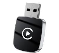 DYKGYLYS Carplay Adapter for HAVAL H6 Red-Brand 2017 2018 2019 2020 2021 2022 2023 2024, Plug and Play Car Interface Dongle Carplay Box Supports Navigation Music and Voice Control Stable,Silver