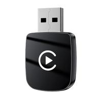 DYKGYLYS Carplay Adapter for VW Volkswagen CC 2016 2017 2018, Plug and Play Car Interface Dongle Carplay Box Supports Navigation Music and Voice Control Stable,Black