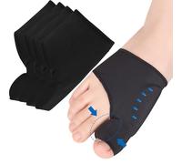 DYKOOK 2 Pairs Bunion Corrector Big Toe Separator Bunion Relief Protector Sleeves-Orthopedic Bunions Toes Splint with Silicone Pad Protector,Non-Surgical Correction of Bunions Day Night(S)