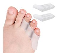 DYKOOK 6PCS Pinky Toe Separator Bunionette Corrector Sup Soft Gel Little Toe Straightener for Overlapping Toe Tailors Bunion Corrector for Foot Pain Relief, Protecting Calluses,Blisters,Corns