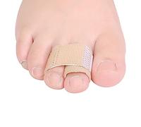 DYKOOK Broken Toe Support Wrap 8 Pcs/Pack, Fabric Toe Splints Strap Bandages Cushioned Finger Protectors Straightener Separators