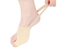 DYKOOK Bunion Corrector Sleeves Thin Bunions Relief Socks with Gel Bunion Protector Bunions Brace with Non-Slip Elastic Heel Strap and Pain Ease from Hallux Valgus,Blisters,Friction(S-1Pair)