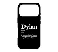 Dylan Definition Funny Boy Name Birthday Gift For Dylans Case for iPhone 17 Pro