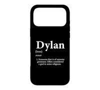 Dylan Definition Funny Boy Name Birthday Gift For Dylans Case for iPhone 17 Pro Max