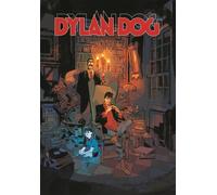Clementoni - Dylan Dog Dog-1000 Pieces, Comic Puzzle, Author Illustrations, Vertical, Fun for Adults, Made in Italy, Multicoloured, 39817