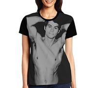 Dylan O'brien Anime Men's Short-Sleeved Round Neck T-Shirt interestingTop T-Shirt Black