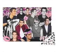 Dylan O'Brien Jigsaw Puzzles Puzzle for Adults Kids. 1000 Pieces Maze Runner Great Gifts Challenge Toy Educational Game Home Decoration for Educational Games Gifts 1000pcs (75x50cm)