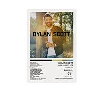 Dylan Scott Livin' My Best Life Album Poster Canvas Poster Wall Art Decor Print Picture Paintings for Living Room Bedroom Decoration Unframe-style 12x18inch(30x45cm)