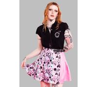 Dylan Semi Fitted Grunge Style Shirt hell bunny Black S