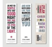 Dylan Thomas Bookmarks Pack 1
