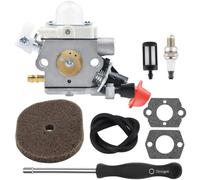 Dylawnio FS56RC FS70R Carburetor for Sthil FS 56 RC FS 70 R FS56 FS40 FS50 FS70 FS56C FS56R KM56 KM56RC FC70 HT56 Parts Tune Up Kit Trimmer Brushcutter Replace C1M-S267A 4144 120 0608