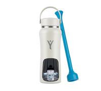 DYLN Hydrogen Water Bottle 25 oz Pearl Stainless Steel Alkaline Water