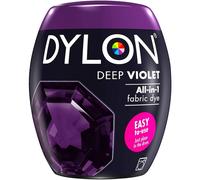 Dylon Washing Machine Fabric Dye Pod for Clothes & Soft Furnishings 350g - Deep Violet