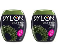 Dylon 350g Olive Green Machine Dye Pod 2 Pack, 700g