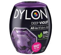 Dylon Washing Machine Fabric Dye Pod for Clothes & Soft Furnishings 350g - Deep Violet