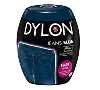 Dylon Washing Machine Fabric Dye Pod for Clothes & Soft Furnishings 350g - Jeans Blue