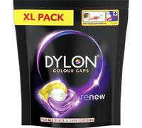 Dylon Black & Dark Caps - 40 Wash Loads, Protects Dark Colors