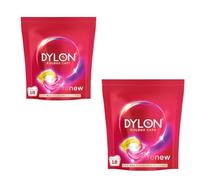 Dylon Colour Caps 18 Wash Loads Pack of 2 - Colour Renewing Laundry Pods for Bright Vibrant Clothes with Fibre Smoothing & Freshness Care