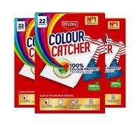 Dylon Colour Catcher Laundry Sheets (3 Pack X 22 Sheets) - 100% Colour Protect Technology, Mixed Wash Protection