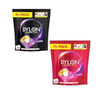 Dylon Colour & Dark Renewing Laundry Caps Kit 80 Wash Loads Triple Renew 3-Chamber Capsules to Revive Colours Renew Fibres Prevent Fading and Deliver Gentle Eco-Friendly Fabric Care