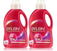 Dylon Colour Detergent (30 Wash Loads), Liquid Laundry Detergent for all Coloured Clothes, Colour Washing Detergent to Revitalise Colours and renewing in every wash with optimal results in 10 washes